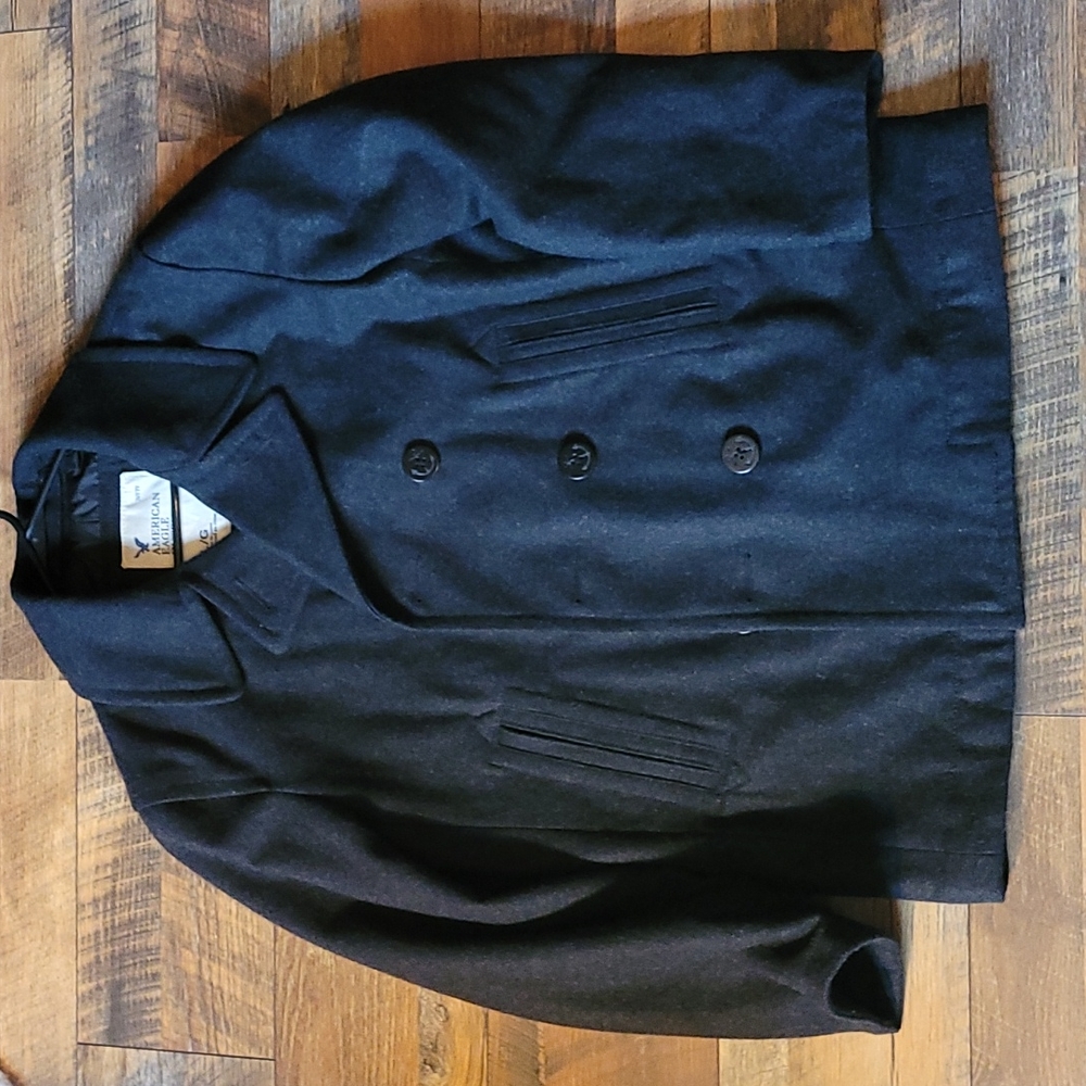 American Eagle Wool Peacoat Large